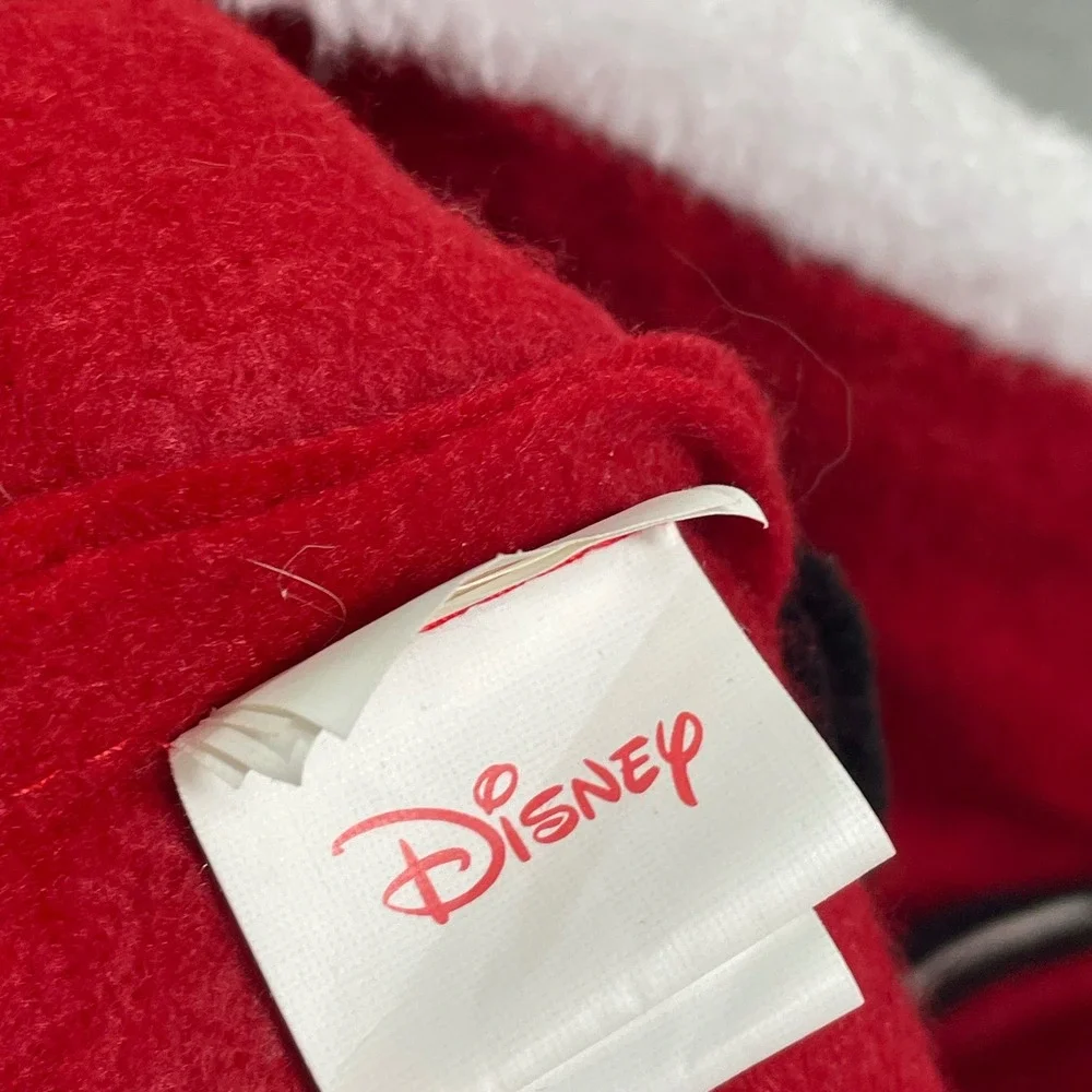 Disney Mickey Mouse‎ Santa Hat Kids Holiday Christmas Fleece Plush Ears
